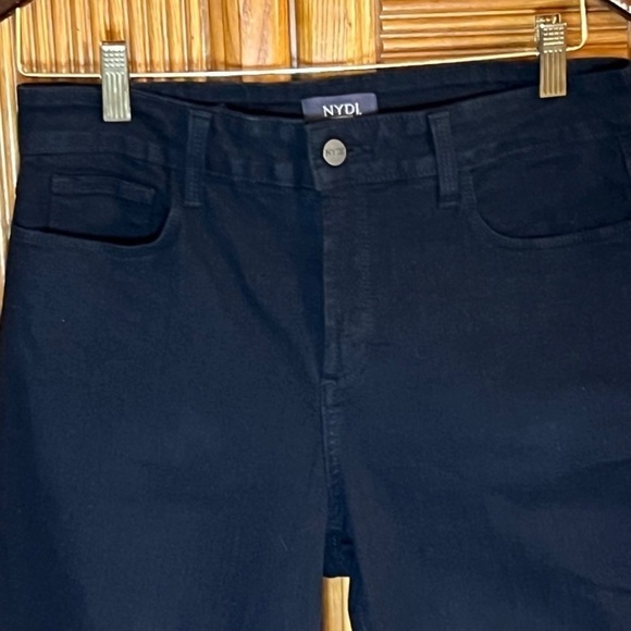 NYDJ Jeans Wonens Black Lift X Tuck sheri slim size 10 - Picture 2 of 4
